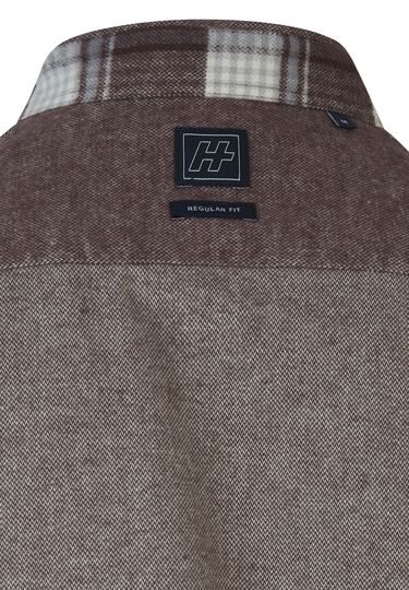 Casual Flanellhemd, claret