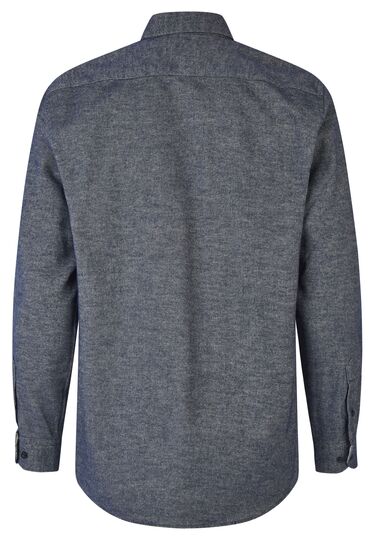 Casual Flanellhemd, midnight blue Rückansicht