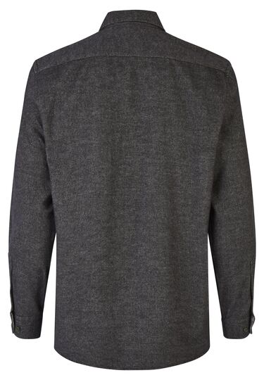 Casual Flanellhemd, carbon Rückansicht