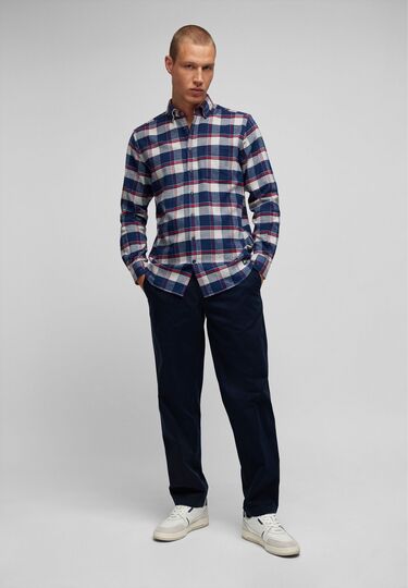 Chemise à carreaux, chili 