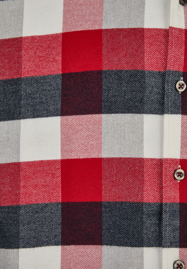 Freizeithemd im Regular Fit, chili Detailansicht 1