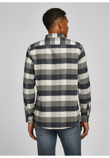 Freizeithemd im Regular Fit, darkgrey