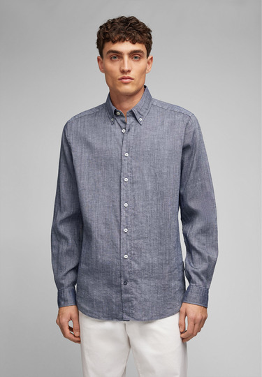 SHIRT CASUAL RF, Midnight blue
