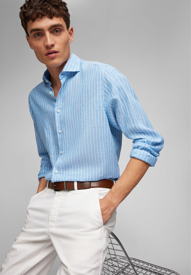 SHIRT SHARK RF, Cornflower 