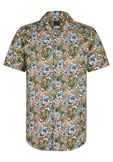 Modernes Hemd, sand Frontansicht