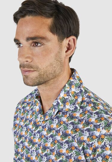 Modernes Hemd, kiwi Detailansicht 2