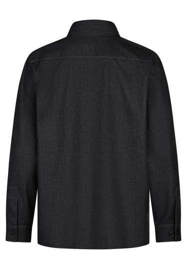Casual Overshirt im Regular Fit, carbon Rückansicht