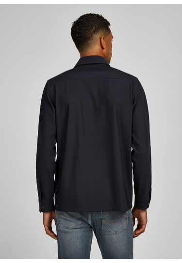 Casual Overshirt im Regular Fit, navy