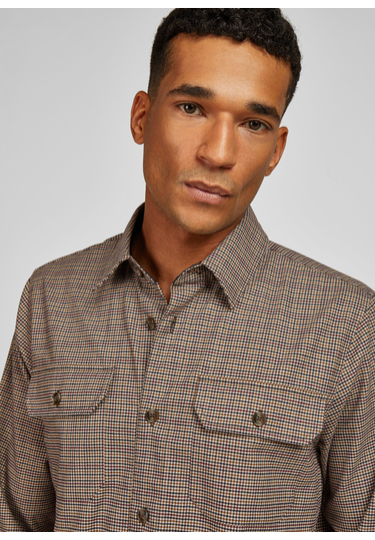 H-ECO Casual Overshirt, hazelnut