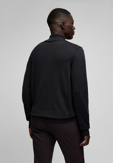 Turtle neck sweater, black
