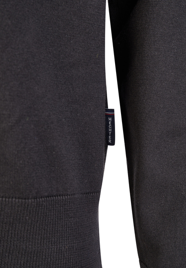 KNIT ROLLNECK, Black Detailansicht 1