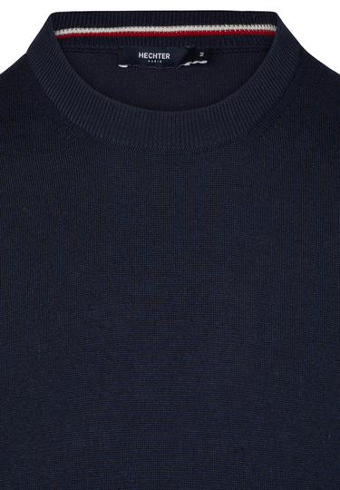 KNIT CREWNECK, midnight blue Detailansicht 1