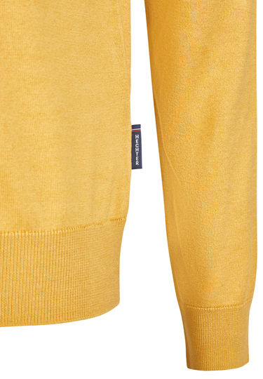 KNIT CREWNECK, mustard Detailansicht 1