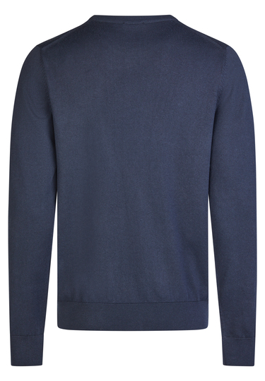 KNIT CREWNECK, midnight blue Rückansicht