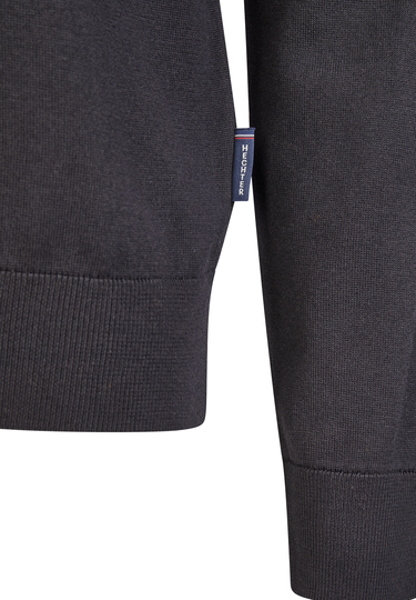 KNIT CREWNECK, black Detailansicht 1