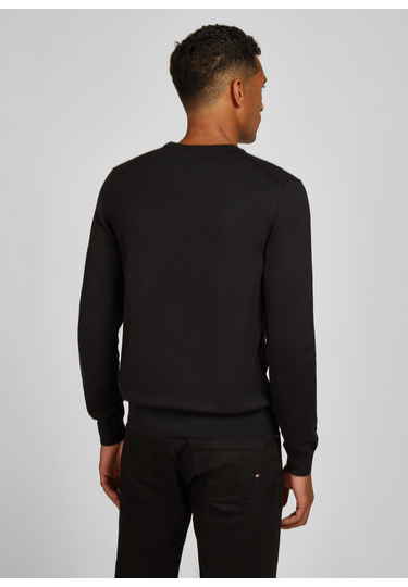 KNIT CREWNECK, black