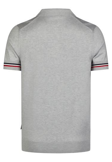 Strick-Polo, silver
