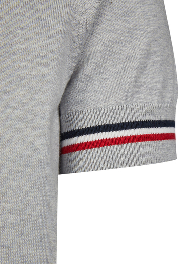 Strick-Polo, silver