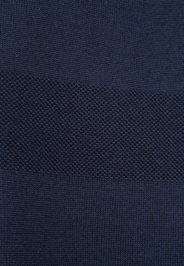 KNIT POLO, Midnight blue Detailansicht 1