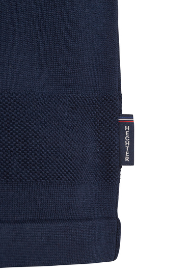 KNIT POLO, Midnight blue Detailansicht 2