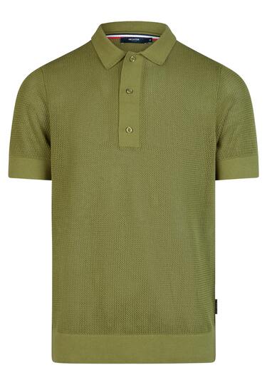 Poloshirt, kiwi Frontansicht