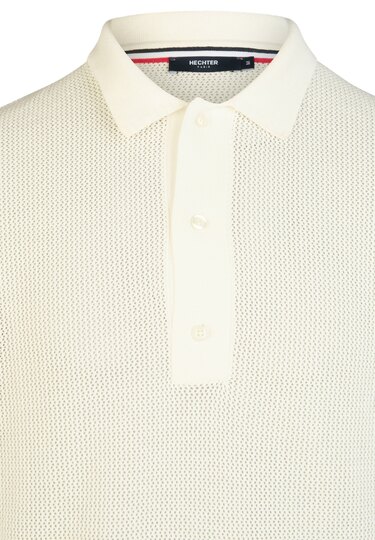 Poloshirt, antique white Detailansicht 1