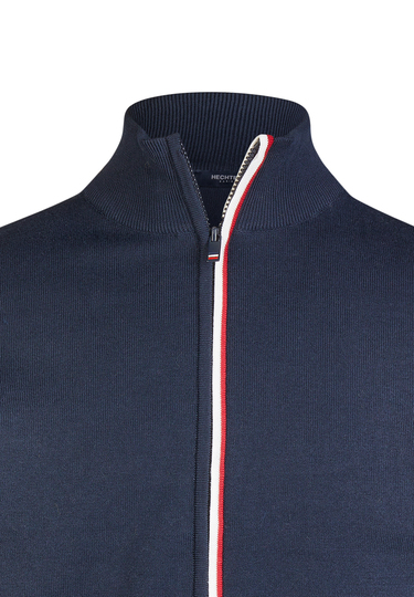 Sportive Zip-Jacke, midnight blue Detailansicht 1