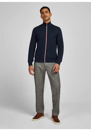 Sportive Zip-Jacke, midnight blue