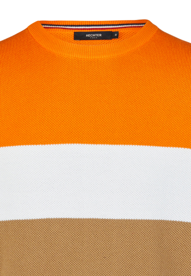 Colour Blocking Pullover, camel