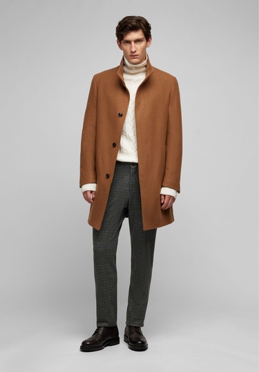 Rollkragen-Pullover, ivory 