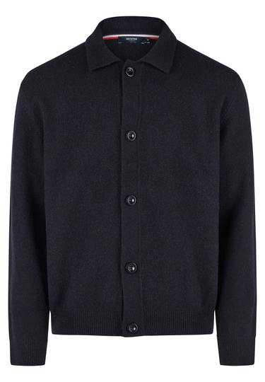 Cardigan, Midnight blue Frontansicht