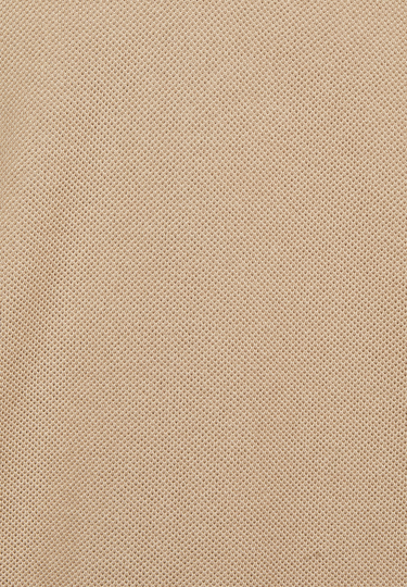 KNIT POLO, Sand Detailansicht 1