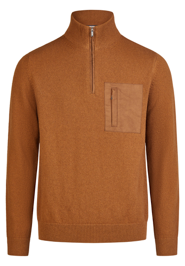 KNIT TROYER, Hazelnut Frontansicht