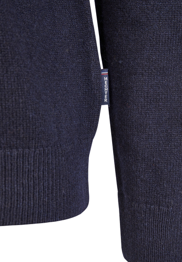 Zip-Troyer, midnight blue Detailansicht 2