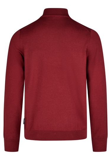 Strick-Troyer, merlot Rückansicht