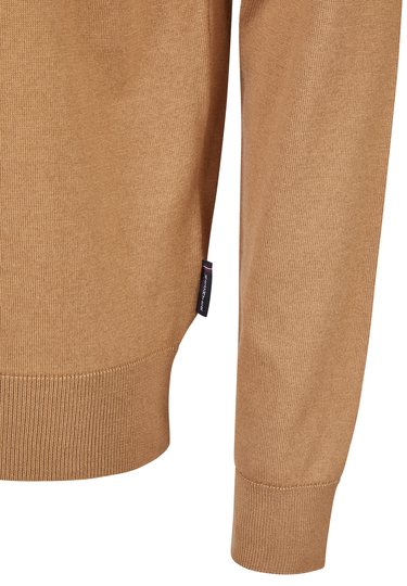 Knit Troyer, camel Detailansicht 2