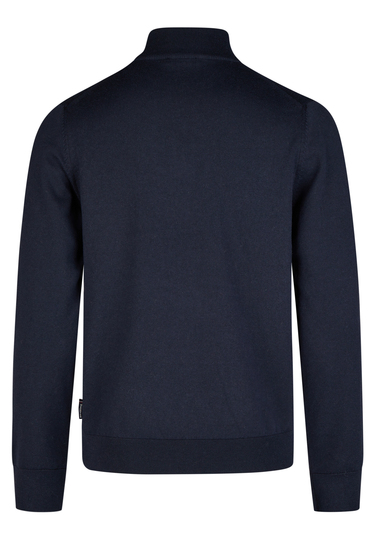 Knit Troyer, midnight blue Rückansicht