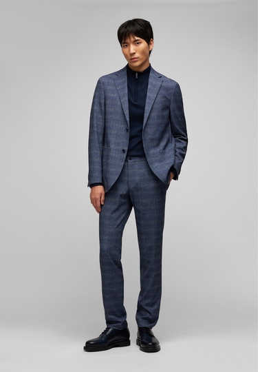 Knit Troyer, midnight blue