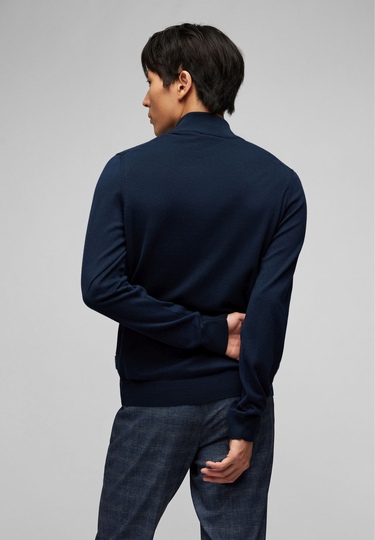 Knit Troyer, midnight blue