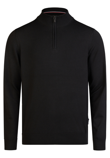 KNIT TROYER, Black Frontansicht