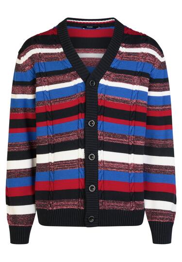 Strick, midnight blue Frontansicht