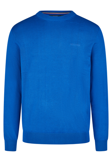 HECHTER PARIS Pullover, cornflower Frontansicht