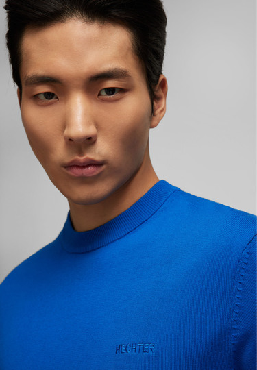 HECHTER PARIS Pullover, cornflower Detailansicht 1