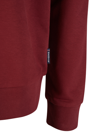 Basic-Crewneck-Sweatshirt, Merlot