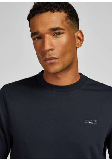 Basic-Crewneck-Sweatshirt, Midnight blue