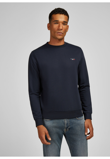 Basic-Crewneck-Sweatshirt, Midnight blue