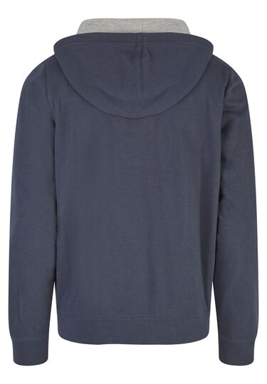 Kapuzen Sweater, midnight blue Rückansicht