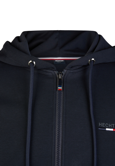 SWEAT ZIP JACKET, Midnight blue Detailansicht 2