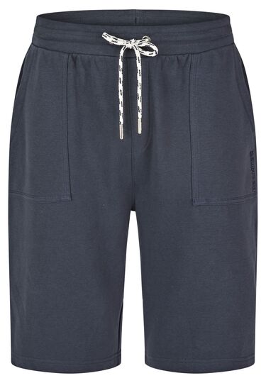 Basic Sweat Bermuda, midnight blue Frontansicht