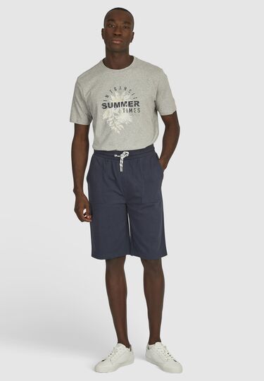 Basic Sweat Bermuda, midnight blue